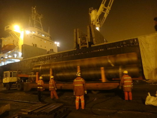 کیفیت  Hot Rolled SAWL SSAW Steel Pipe Length Customized For Natural Gas And Oil Pipeline کارخانه