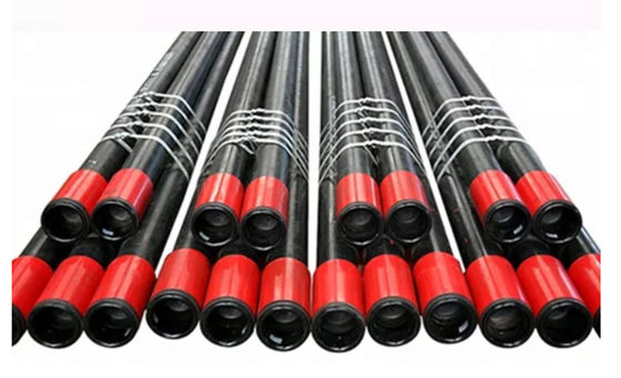 کیفیت  Hot Rolled API 5CT Tubing Round Section Shape For Petrol / Gas Transportation کارخانه