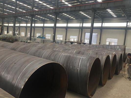 چین محصولات API 5L لوله فولادی جوش داده شده با قطر بزرگ SSAW
