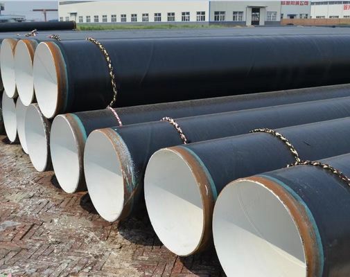 SSAW Oil Steel Pipe , API 5CT Welded Spiral Steel Pipe for Water Water