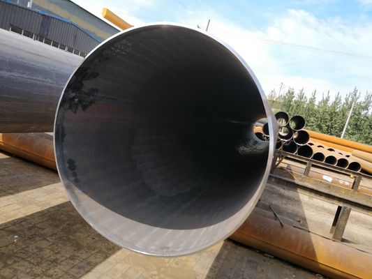 لوله فولادی LSAW با قطر بزرگ 12 متر / لوله فولادی جوش داده شده درز مستقیم طولانی