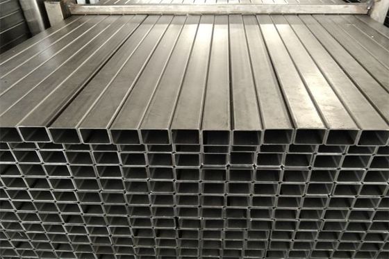 لوله مربع توخالی گالوانیزه Q235، میله مربع توخالی فولاد کربنی