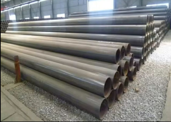 ERW لوله فولاد کربن 0.5-60mm 12M Q195 طول لوله فولاد برای آهن آلات
