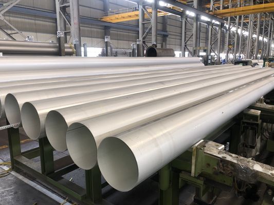 LSAW طول لوله فولاد ضد زنگ 11.8m گواهینامه ایزو