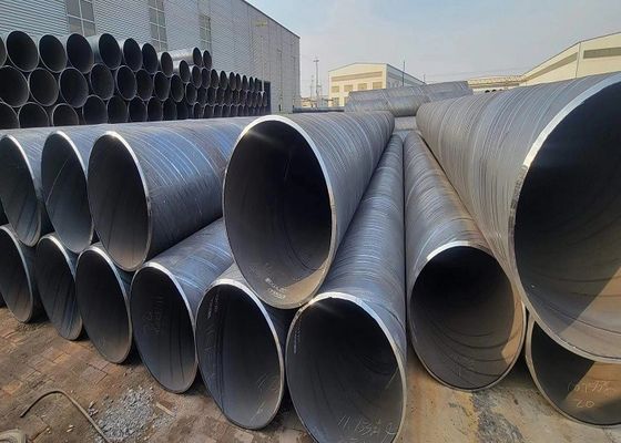لوله های فولاد کربن قطر بزرگ 219mm-4000mm API 5L ASTM A252 استاندارد 4mm-25.4mm