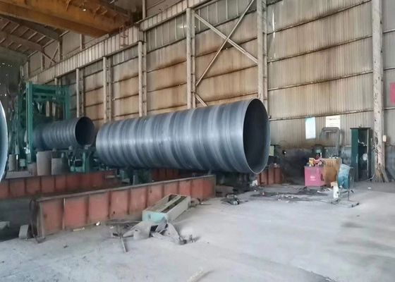 لوله های فولاد کربن قطر بزرگ 219mm-4000mm API 5L ASTM A252 استاندارد 4mm-25.4mm
