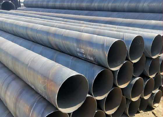 10#20#45# درجه SSAW لوله فولادی جوش 219.1mm-2540mm قطر
