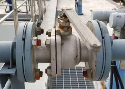 150lb-1500lb بولت شده هاب دستی دریچه های فولادی دمای پایین API / GOST / DIN