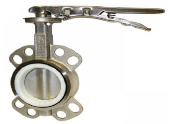 دریچه پروانه ی دستی تک لبه کلاس 150LB-1500LB فولادی