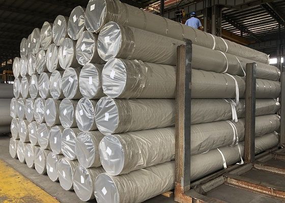خدمات جوشکاری لوله های فولاد ضد زنگ 2mm 550mm قطر با تکنیک رول گرم