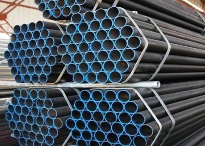 لوله بدون درز استاندارد ASTM A53 با خدمات رنگ آمیزی سیاه