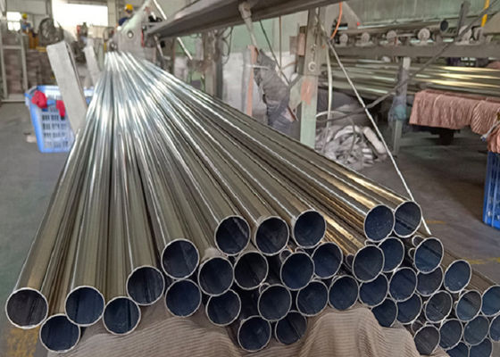ASTM A270 استاندارد لوله های فولاد ضد زنگ / لوله با انتهای صاف