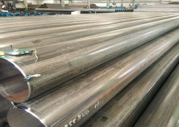 صنعت نفت و گاز لوله فولادی ERW با پایان های ساده / بیول / رشته ای طول 5.8m-12m