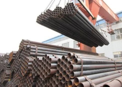 Q195-A572 Gr.50 دقت و قدرت لوله های فولاد کربن / ضد زنگ / آلیاژ با کلاه محافظ انتهای