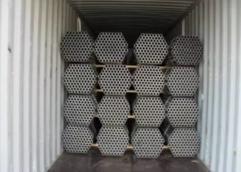 DIN EN 10210 استاندارد لوله ساختاری فولاد گالوانیزه با /- 0.2٪ ضخامت تحمل