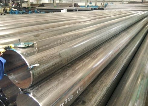 0.5-60Mm لوله فولادی جوش گرم شکل مستطیل گرد با کلاه های آخر