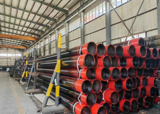 API 5CT K55 N80 لوله های فولادی بدون دنده برای تولید نفت و گاز
