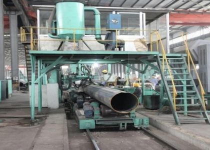 لوله فولادی LSAW قطر بزرگ ASTM Q235, Q235B, S275 لوله کربن حلقه ای