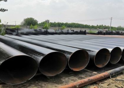 ASTM A252 جوشکاری لوله های طولانی انتقال نفت و گاز LSAW لوله های فولادی