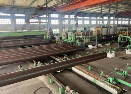 لوله های فولادی با قطر بزرگ ASTM A252 استاندارد ساخت و ساز