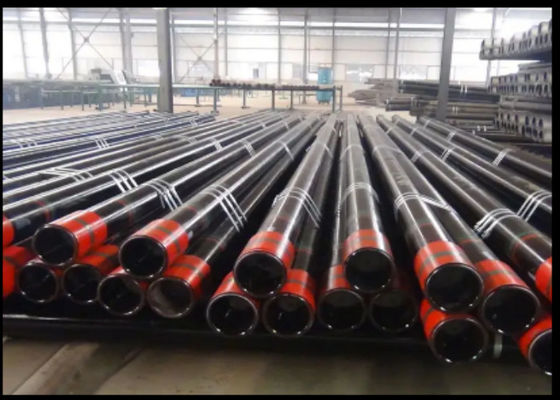 2.11-300mm PT NDT لوله های فولادی معاینه شده با پایان های رشته ای مرد و زن
