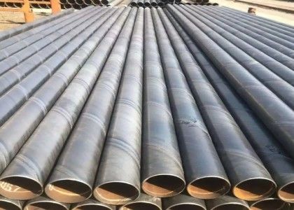 5mm-25.4mm دیوار لوله های فولاد کربن بی سیم ASTM لوله های مارپیچی فولاد کربن