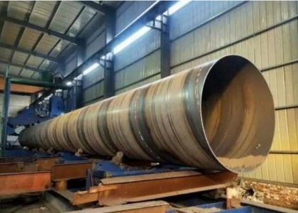 5mm-25.4mm دیوار لوله های فولاد کربن بی سیم ASTM لوله های مارپیچی فولاد کربن
