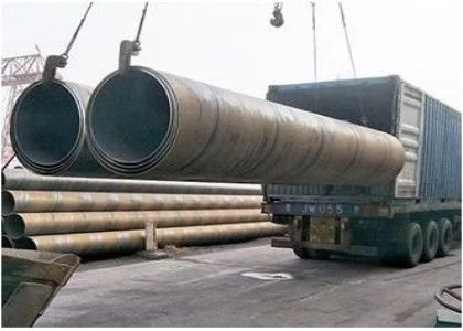 لوله های فولادی SSAW با دیوار 5mm -25.4mm