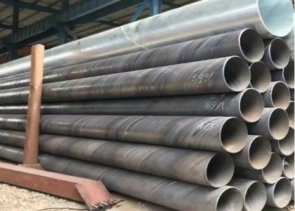API 5L X42 - X70 PSL1 PSL2 Ssaw Spiral Carbon Steel Pipe لوله های انتقال