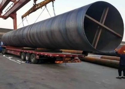 Q235 Q195 درجه A B 2235mm SSAW لوله های فولادی با 5mm-25.4mm دیوار