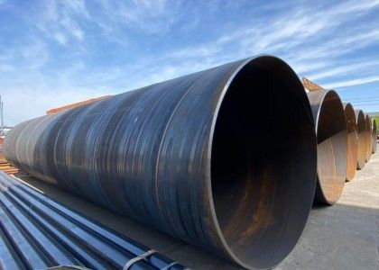 لوله های فولادی SSAW پوشش 3PE اندازه 1010mm OD 1626mm قطر بزرگ