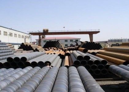 SSAW تولید کننده لوله فولاد کربن لوله جوش گرد نوع گرم رول