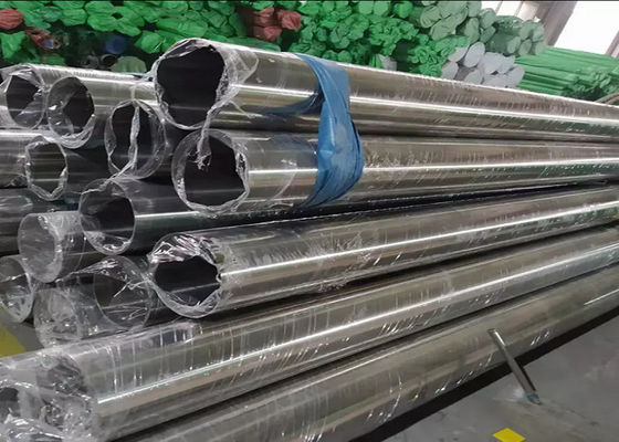ASTM A554 لوله های فولاد ضد زنگ با 1/4 اینچ - 48 اینچ محدوده اندازه و 0.3mm-150mm ضخامت