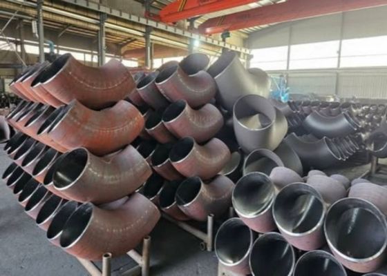 PN25 لوازم لوله های فولادی مطبوع ASME B 16.9 مطابق با ASME B16.5
