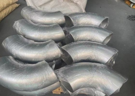 لوله های فولادی فولاد ضد زنگ ساخته شده با استاندارد ASME B16.9 و تکنیک خم کردن سرد