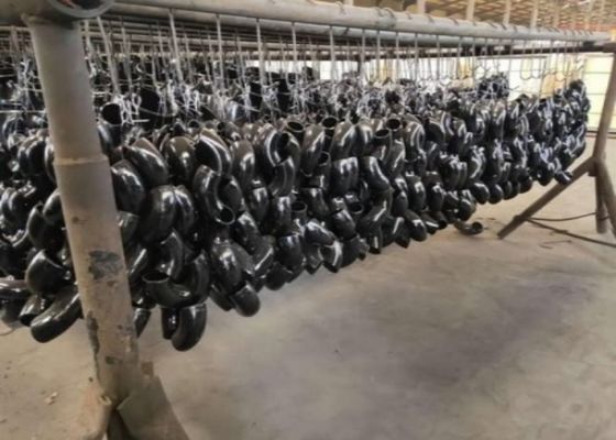 لوازم جانبی لوله های فولادی استاندارد ASME B16.5 با تکنیک خم کردن سرد