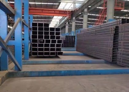 ASTM A500 قطعات سوراخ استیل مستطیل با سرویس پردازش Decoiling و سطح رنگ
