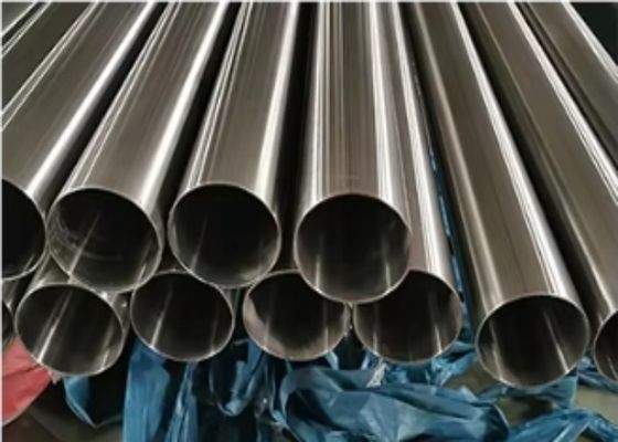 ASTM A249 استاندارد لوله فولاد ضد زنگ با انتهای بیول و ضخامت 0.3mm-150mm