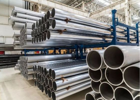 5.8M 6M طول لوله ساختاری فولاد ضد زنگ با استاندارد DIN 17458