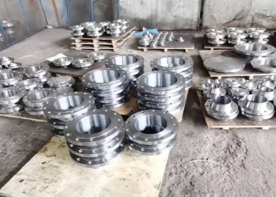 DIN استاندارد فولادی در فلنج با اتصال رشته ای و دوام بالا