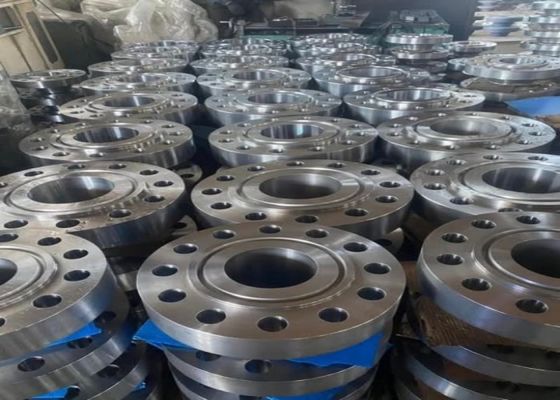 GOST Standard Steel Plate Flange With Rust-Proof Oil Protected Surface