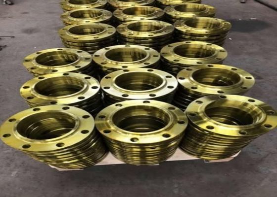 DIN استاندارد فولادی در فلنج با اتصال رشته ای و دوام بالا