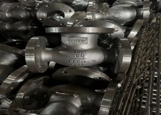 150lb-1500lb دریچه های فولادی دمای بالا / دمای پایین رسانه برای کنترل