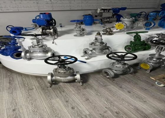 150lb-1500lb دریچه های فولادی دمای بالا / دمای پایین رسانه برای کنترل
