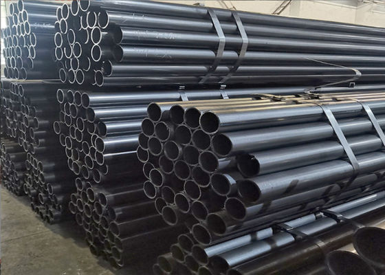 6.4M طول مقاومت الکتریکی ERW لوله فولادی جوشیده با سرپوش محافظ انتهای بازرسی شخص ثالث SGS