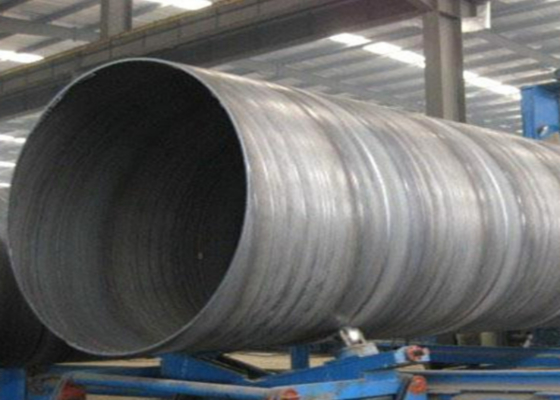 JIS استاندارد SSAW لوله فولادی 5mm-25.4mm ضخامت دیوار برای نفت و ساخت و ساز