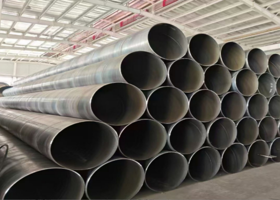 SSAW لوله فولادی 219.1-2540mm برای ساخت و ساز و تحویل نفت