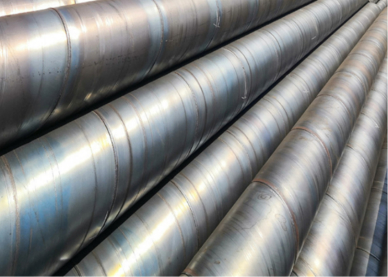 SSAW لوله فولادی برای ساخت و ساز Q235 Q345 6-12M طول ± 1٪ تحمل