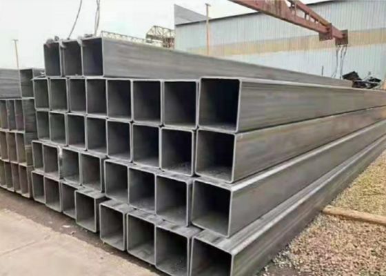 قطعات حفره ای فولادی ASTM A500 مربع مستطیل دور 10% تحمل