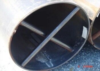 لوله فولادی LSAW با ضخامت دیوار 5mm-50mm و قطر بیرونی 355.6mm-2320mm با پوشش 3PE